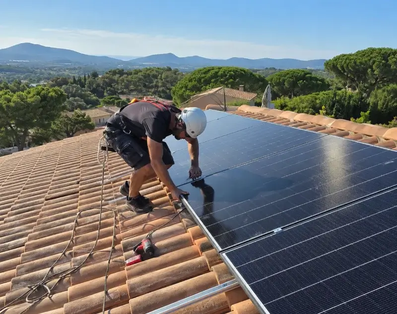 Installateur panneaux solaires Jarrie — pose photovoltaïque sur toiture
